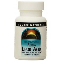 소스내추럴스 알파리포산 100mg 30정(7HUB), 단품