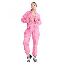 패셔너블 멜빵 땀복 남성 트레이닝 세트 여자 다이어트 발열 등산 레슬링 에슬레져 조깅복 줌바웨어 쫄복