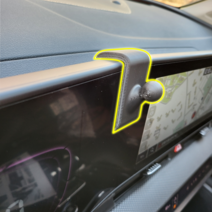 내차전용거치대 스포티지(NQ5) 전용 브라켓 (무선충전기 거치용 브라켓) 차량용 핸드폰 거치대 주파집 무선충전 브라켓, 전용 브라켓+주파집 무선충전기 CWC-01