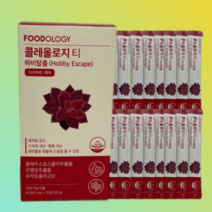 푸드올로지 콜레올로지 빨간물 다이어트 티 8g 15포 x1박스