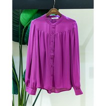 마리앤어스 [마리앤어스]앞셔링블라우스 MMQBB09BL01