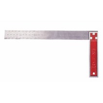 일음쇼핑^^*m갑구-눈금 알루미늄 직각자 8in 200mm (1EA) 정밀자 공업용 자 디자인자 직자 용자 작업 측정 측정자 산업용일medi^*^, ab*^^선택없는