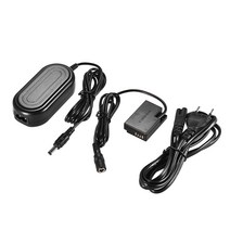 Andoer AC-E18 AC 전원공급기 LP-E17 더미 배터리 어댑터 카메라 충전기 캐논 카메라와 호환(EU한국플러그), EU