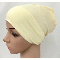 이슬람 여성 면 히잡 스카프soft modal inner hijab caps cap