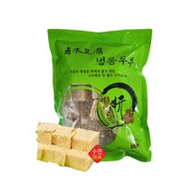[수연중국식품] 뚱떠어푸 냉동두부 얼린두부 마라탕 재료 뚱두부 500g 1봉