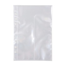 플러스샵 6공다이어리 투명포켓 속지 리필 A5 5종모음 10매입 1묶음, 양면, 세로 2단