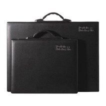 일러스트 그래픽 디자인 이력서 포트폴리오 클리어 파일 A4 40매 흑색, 단품, 상세페이지 참조