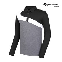 [테일러메이드] 남성 컬러 블록 카라 티셔츠 TMTYK3149-193