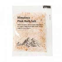 일회용 입욕제 히말라야 천연 핑크솔트 입욕제 여행용 반신욕 족욕제 프리미엄 배스솔트, 히말라야 핑크솔트 30g