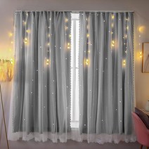 펀칭 간편 여성 창문용 패치 조립 불필요 침실이 작은창암막커튼