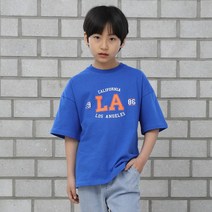 크로젬 주니어 남녀공용 1986 LA 오버핏 반팔티 CRZTSJ 232