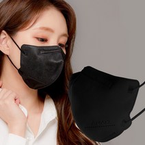 설윤마스크 (당일배송) (50매입) 국산 새부리형마스크 컬러마스크 대형 중형 소형 블랙 베이지 귀편한 일회용 새부리형 숨쉬기 편한 5매입포장 마스크, 중형 블랙 50매