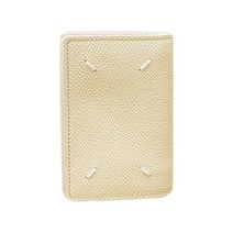 기타 [명품]MAISON MARGIELA 메종 마르지엘라 포 스티지 로고 가죽 반지갑 트리..