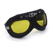 Moore axe-오토바이 고글 안경 2 차 세계 대전 스팀 펑크 빈티지 파일럿 제트 헬멧 바이커 ATV 사이클링 스키 선글라스 148304, sliver 2