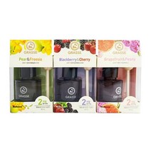 품격있는 프랑스산 향기 아로마 방향제 디퓨저 45ml, 불스원 그라스디퓨저45ml 자몽피오니