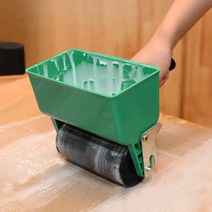 셀프 도배 수동 원룸 셀프 기계 풀칠기 풀 바르는 미장 180mL/320mL 수동 롤러 타입 접착제 애플리케이터, 01 3inch Type A