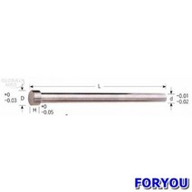 ForU536 삼우정밀 이젝트핀 200mm 10개 전기용품 사무용품 공구 안전용품
