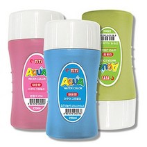 티티경인 아쿠아 물감 220ml 대용량물감 수채화물감#@#@#, 보라색+M2유성매직랜덤1개증정
