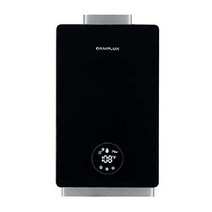 탱크리스 온수기 Camplux Constant Propane 3.18 GPM 주문형 순간 실내 검정, 검은색, 액체 프로판 3.18 GPM
