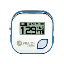 143046 Golf Buddy Voice 2 Talking GPS 거리 측정기 오래 지속되는 배터리 골프 거리 측정기 사용하기 쉬운 모자용 골프 내비게이션, 보이스 2 SE(긴 배터리) 블루