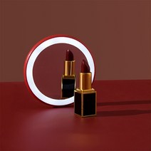 트립인 접이식 휴대용 양면 LED 조명 확대경 화장 미니 손거울, 1개, 2.LED접이식미니/화이트