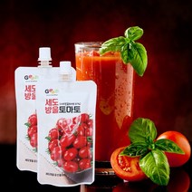 우리네농산물 굿뜨래 대추방울토마토즙 110mlx50포 mini tomato juice, 50포, 110ml