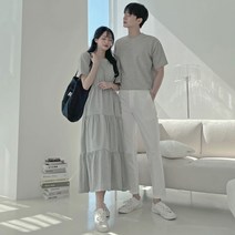 시밀러룩 상견례 옷차림 몰디브 웨딩촬영 하와이 드레스 커플룩