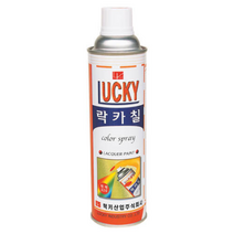 럭키 락카스프레이 형광락카 페인트 윤활방청제 녹방지스프레이 형광도료 칼라락카, 선택01 연밤