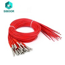 3d프린터 3D 프린터 부품 카트리지 히터 12V/24V 40W MK Mendel Reprap 압출기 용 6 x 20mm1M 케이블 12V 24V 열, [03] 4pcs, [02] 24V 40W
