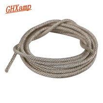 15용 ghxamp 1meter 리드선 18quot 21 인치 전문 pa 서브우퍼 스피커 수리 우퍼 보이스 코일 교체 실버 케이블