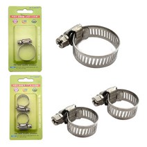 이엠 호스밴드 1p 18~32mm(대) 2p 16~22mm 수도 배관 공구 조임 철물, (2p 16~22mm)