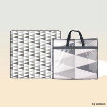 LF캠핑 인디삼각 캠핑발포매트 1800x1500mm 차박평평매트 군대매트리스 코스트에어매트, 상세페이지 참조
