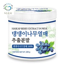 푸른들판 댕댕이 나무 열매 추출 분말 가루 200g 1통 하스카프, 없음, 1개