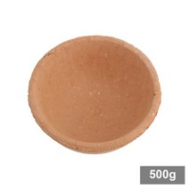 전기용광로 소형 용해로 도가니 도구 고온 점토 석영 실리카 용융 도가니 접시 그릇 냄비, 갈색 500g