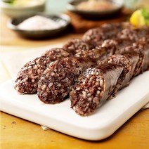 [쿠킹블럭] 쫀득한 찹쌀순대 500g 분식 야식, 3개