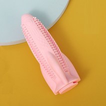 개 치아 칫솔질 나쁜 호흡 개 치아 청소 마술 도구 치아 연삭 장난감 애완 동물 식용 고양이 칫솔 청소 고양이, 적갈색, 하나