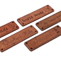 DIY 수공예 핸드메이드 우드라벨 10개세트, 우드라벨_하트