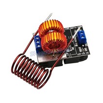 사무용 미니 ZVS 인덕션 가열 보드 5-12V 120W 플라이백 드라이버 히터 DIY 쿠커 테슬라 + 점화 코일