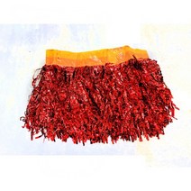 인디언치마 빨강 (둘레길이 80cm)