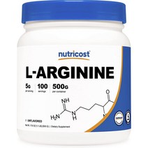 뉴트리코스트 L-아르기닌 무맛, 500g, 1개