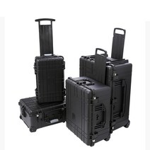 방수 트롤리 케이스 도구 상자 방진 보호 카메라 악기 장비 사전 절단 폼 라이닝 포함, [01] with pre cut foam, [05] 800-600-360 mm