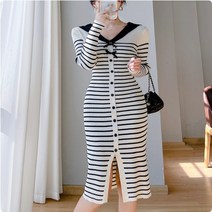G126022_세라카라 스트라이프 니트원피스