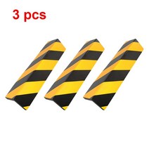 자동차 도어 범퍼 보호 외부 스크래치 방지 접착 폼 경고 사인 주차 차고 보호대, [04] black 3pcs, 04 black 3pcs