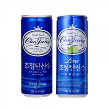 일화 초정탄산수 250ml x 30 x 2팩 코스트코, 플레인 250ml x 30캔 x 2팩