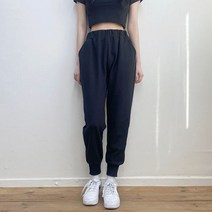 [키작녀용&키큰녀용] 탄탄밴딩 꾸안꾸 주머니 시보리 조거팬츠