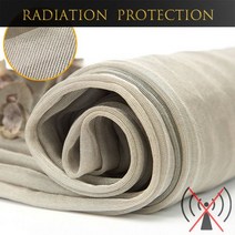 EMF 감소 나노 실버 섬유 메쉬 차폐 신호 방사선 보호 캐노피 모기장 용 내구성 니트 원단, 50x150 cm, 01 50x150 cm
