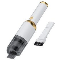 3 in 1 핸드 헬드 진공 청소기 120w 강력한 휴대용 무선 와 손전등 보조베터리 대 한 Car Home, [01] White