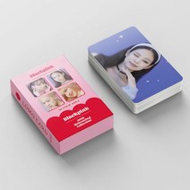 블랙핑크 포토카드 포카 밥차김지수김지니박채영리사주변공식, 블랙핑크55장2022작은카드