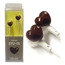 5myshop_미니어처 수제 이어폰 EPU-05 (밀크초코) 음악감상 핸드메이드 선물용 귀여운 통화 예쁜 패션 초등학생 적업_5myshop, 이상품선택!!, 무옵션상품임!!