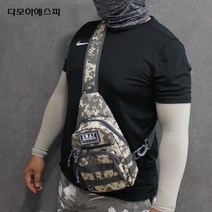 등산 여행용 슬링백 보조가방 소형 크로스백 메신저백 가벼운 산행 캠핑 오토바이 미니 물병가방, 전술 슬링백 밀리터리